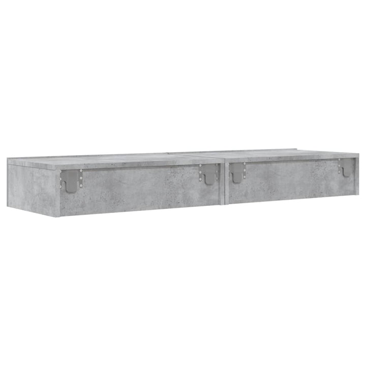 Tv-Bänk Med Led-Belysning 2 Delar 60X35X15,5 Cm