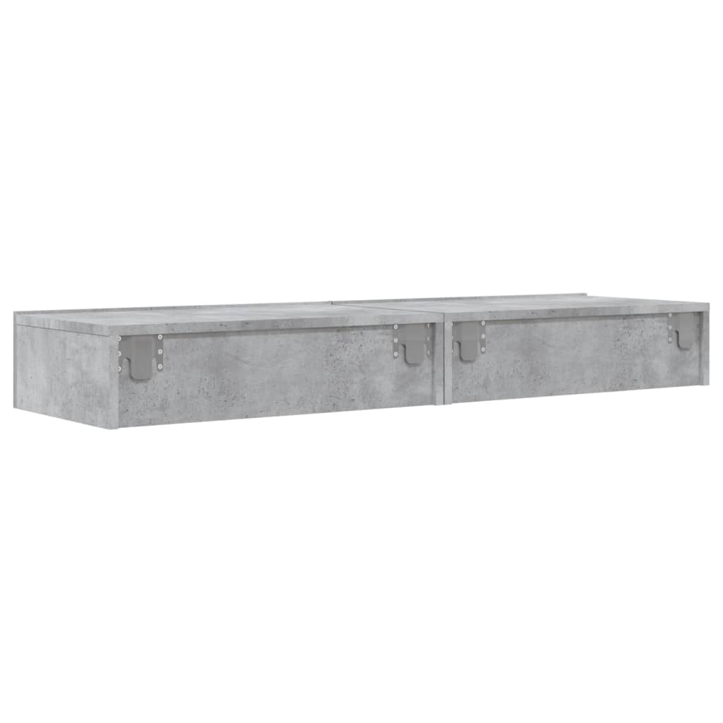 Tv-Bänk Med Led-Belysning 2 Delar 60X35X15,5 Cm