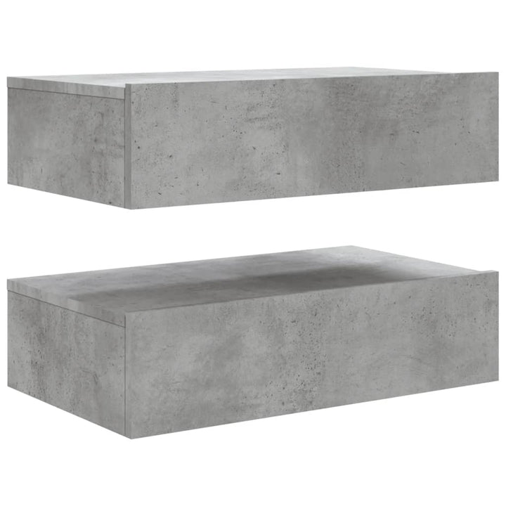 Tv-Bänk Med Led-Belysning 2 Delar 60X35X15,5 Cm