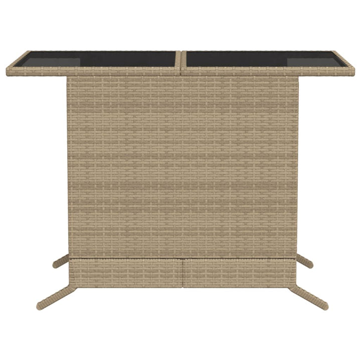 Bistrogrupp Med Dynor 3 Delar Mixbeige Konstrotting
