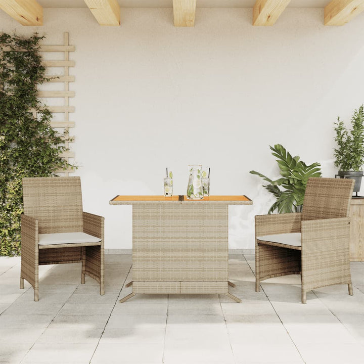 Caféset Med Dynor 3 Delar Konstrotting