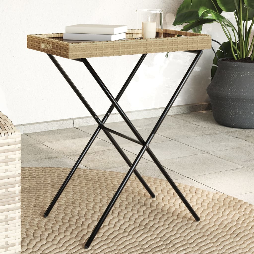 Hopfällbart Brickbord 65X40X75 Cm Konstrotting