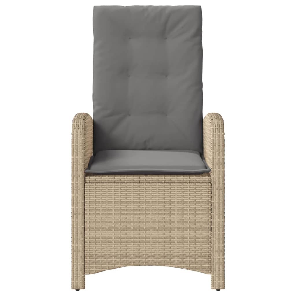 Bistrogrupp Med Dynor 3 Delar Mixbeige Konstrotting