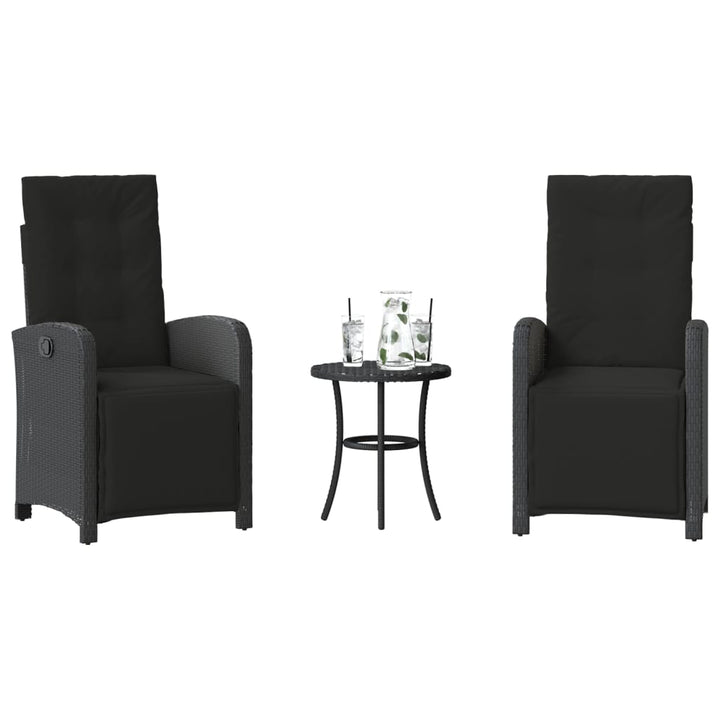 Bistrogrupp Med Dynor 3 Delar Mixbeige Konstrotting