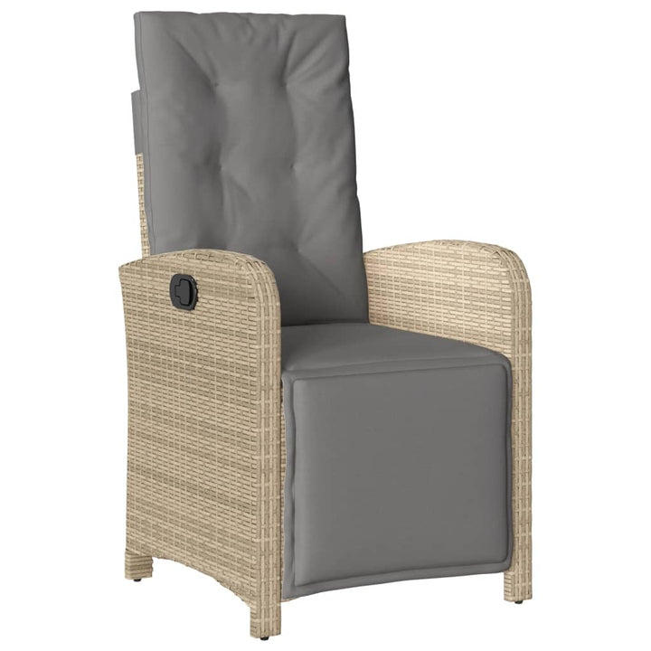 Bistrogrupp Med Dynor 3 Delar Mixbeige Konstrotting