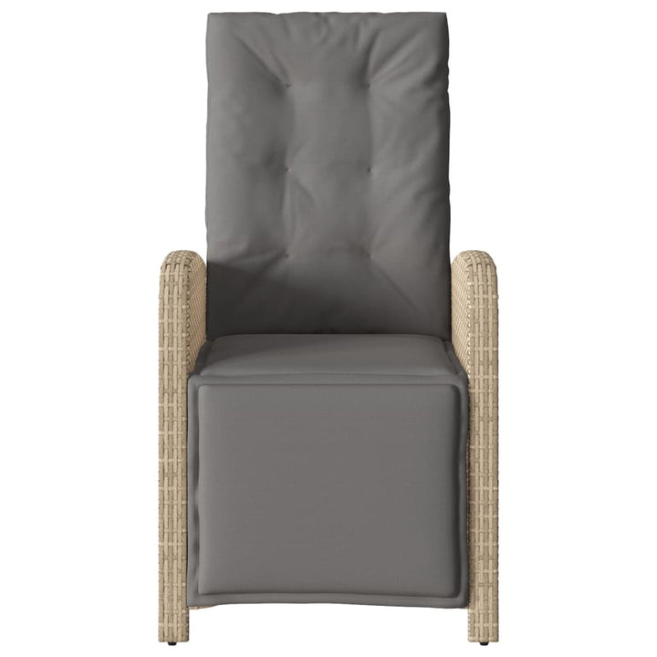 Bistrogrupp Med Dynor 3 Delar Mixbeige Konstrotting