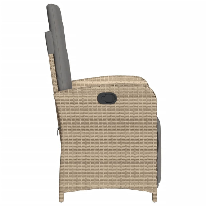 Bistrogrupp Med Dynor 3 Delar Mixbeige Konstrotting