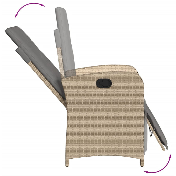 Bistrogrupp Med Dynor 3 Delar Mixbeige Konstrotting