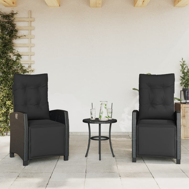 Justerbar Trädgårdsstol Mixbeige Konstrotting