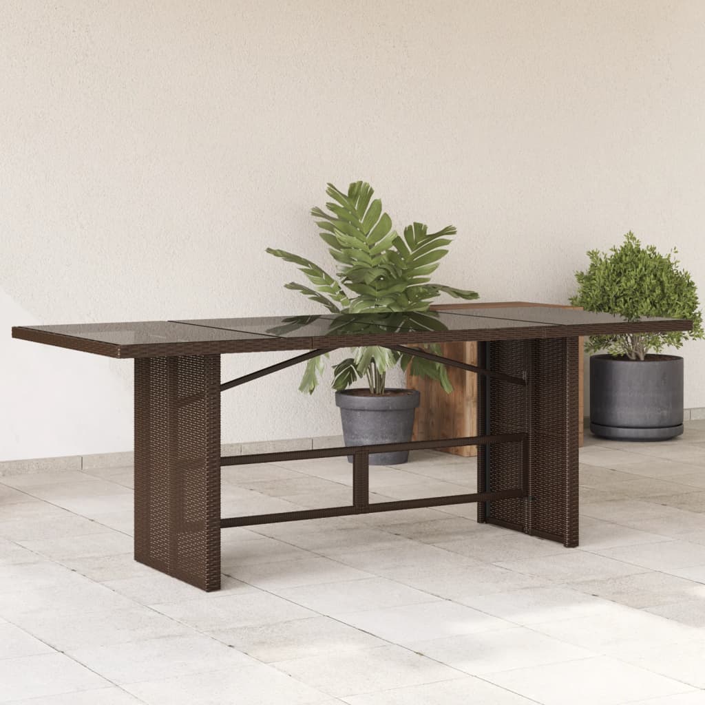 Dgårdsbord Med Akacia 190X80X74 Cm Konstrotting