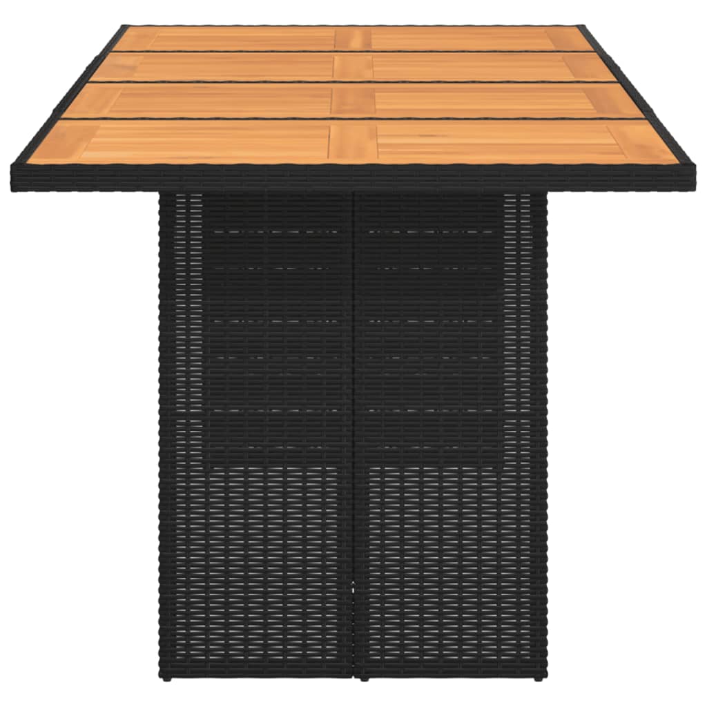 Dgårdsbord Med Akacia 190X80X74 Cm Konstrotting