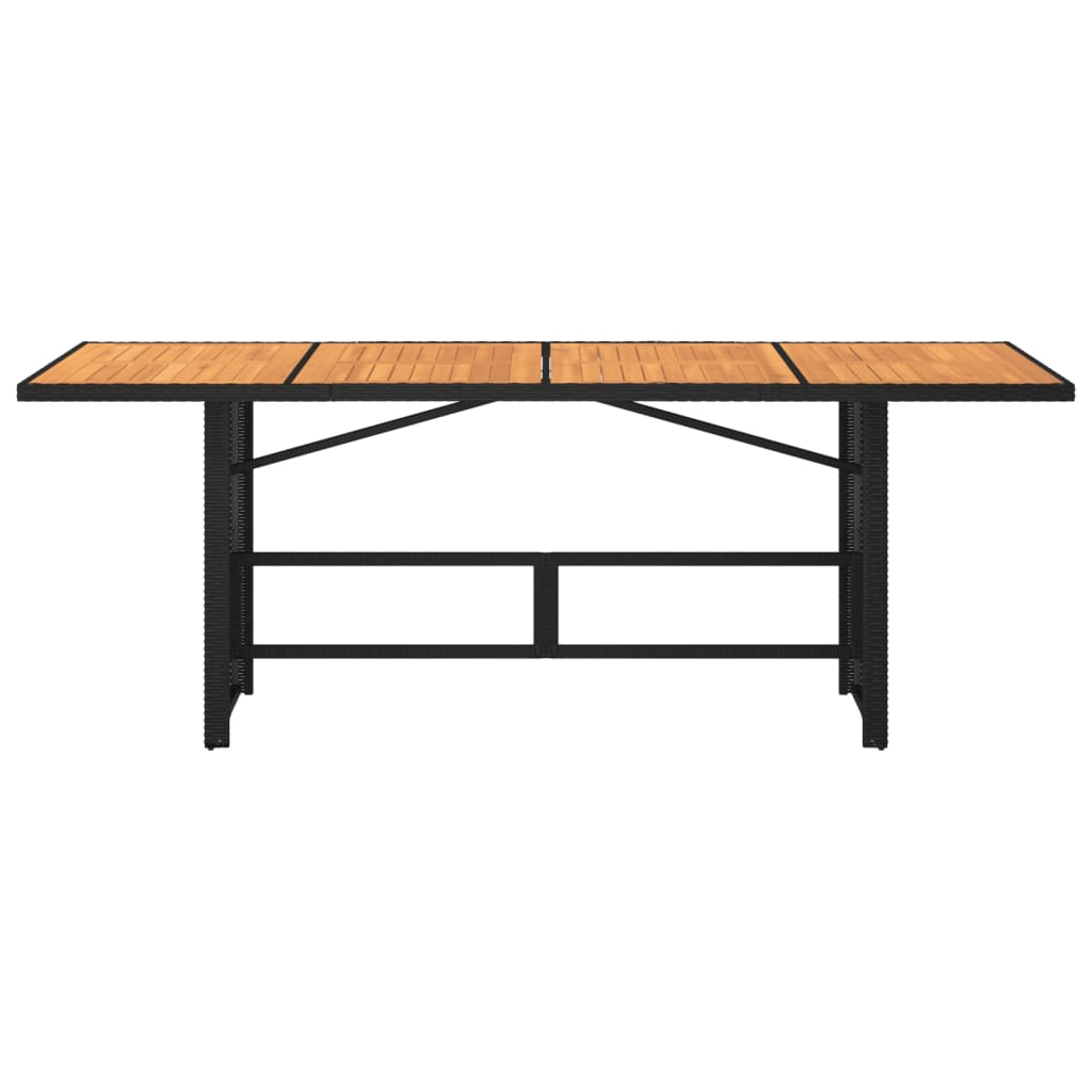 Dgårdsbord Med Akacia 190X80X74 Cm Konstrotting