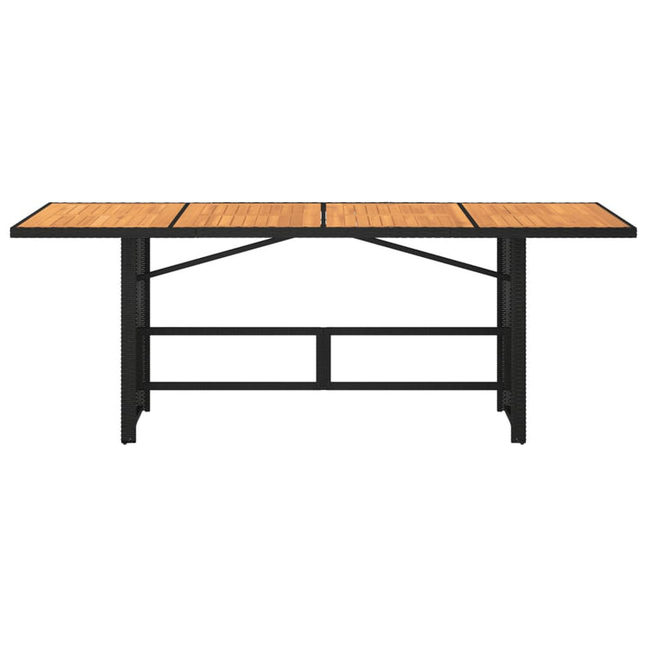 Dgårdsbord Med Akacia 190X80X74 Cm Konstrotting