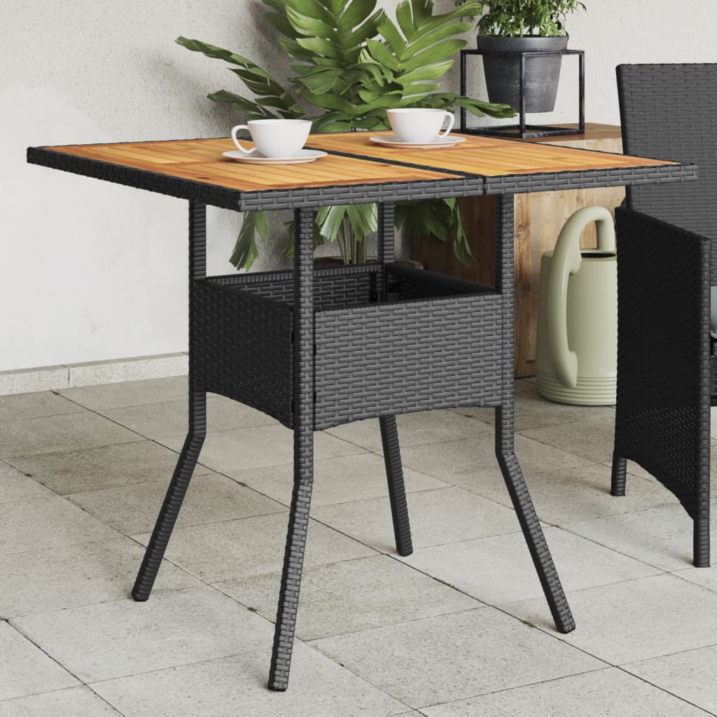 Dgårdsbord Med Akacia 80X80X75 Cm Konstrotting