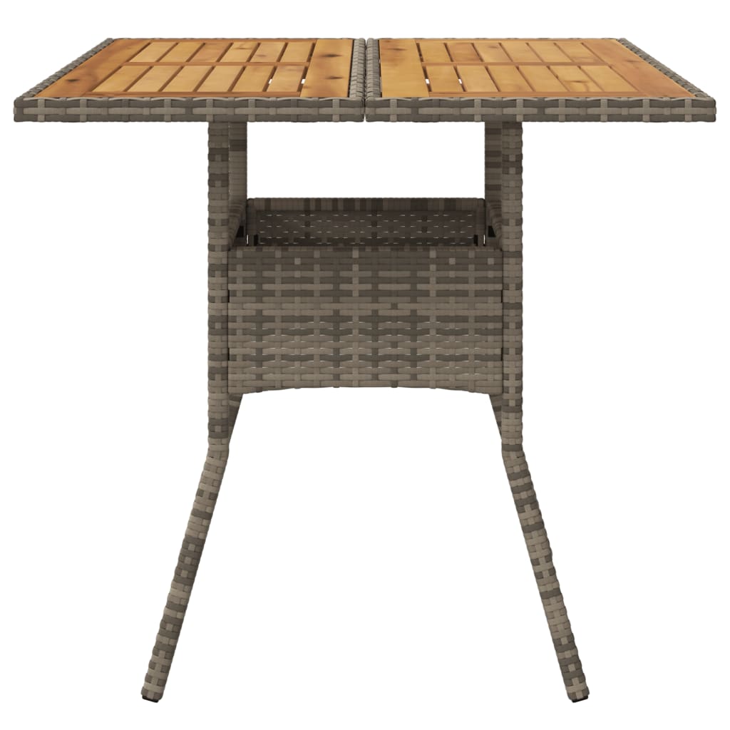 Dgårdsbord Med Akacia 80X80X75 Cm Konstrotting