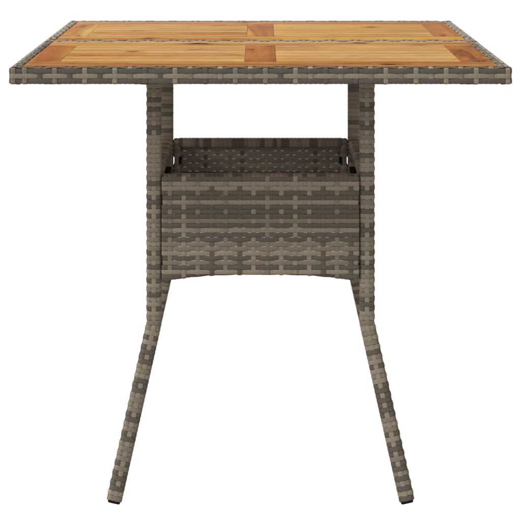 Dgårdsbord Med Akacia 80X80X75 Cm Konstrotting