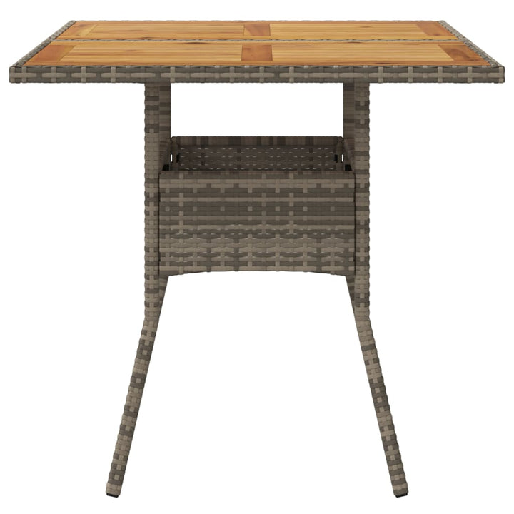 Dgårdsbord Med Akacia 80X80X75 Cm Konstrotting