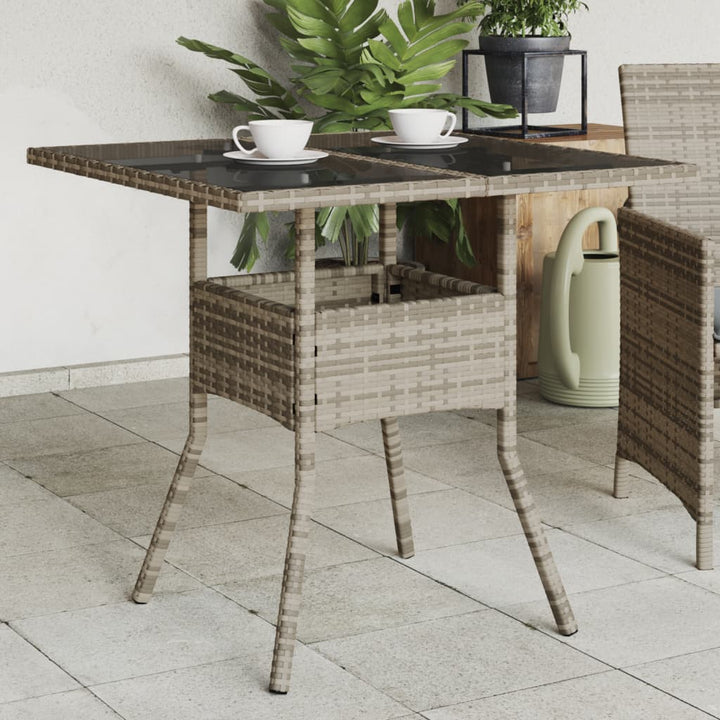 Dgårdsbord Med Akacia 80X80X75 Cm Konstrotting