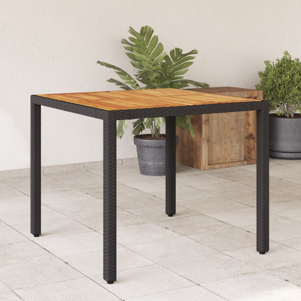 Trädgårdsbord 90X90X75 Cm Konstrotting