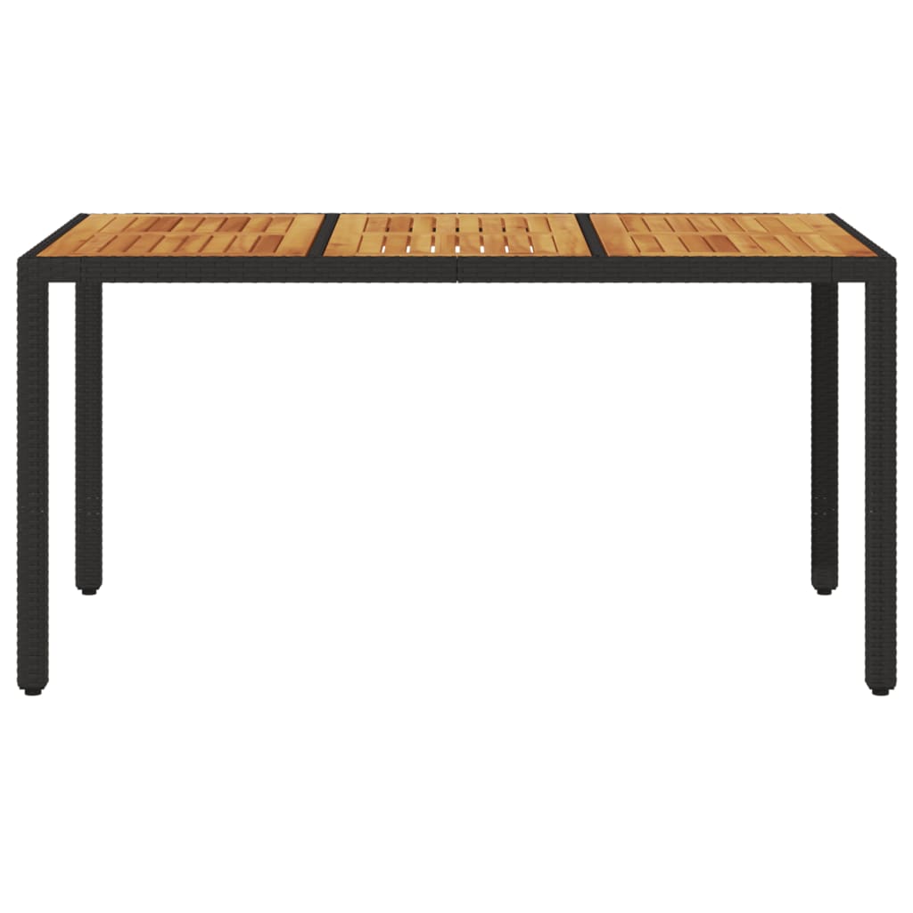 Trädgårdsbord Med Akaciaträ 150X90X75 Cm Konstrotting