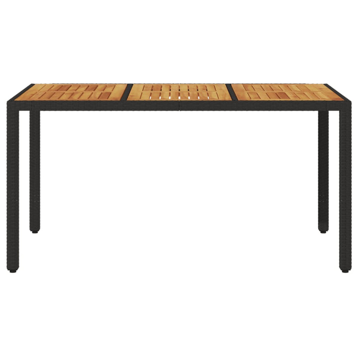 Trädgårdsbord Med Akaciaträ 150X90X75 Cm Konstrotting