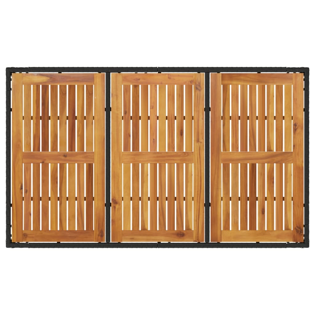 Trädgårdsbord Med Akaciaträ 150X90X75 Cm Konstrotting