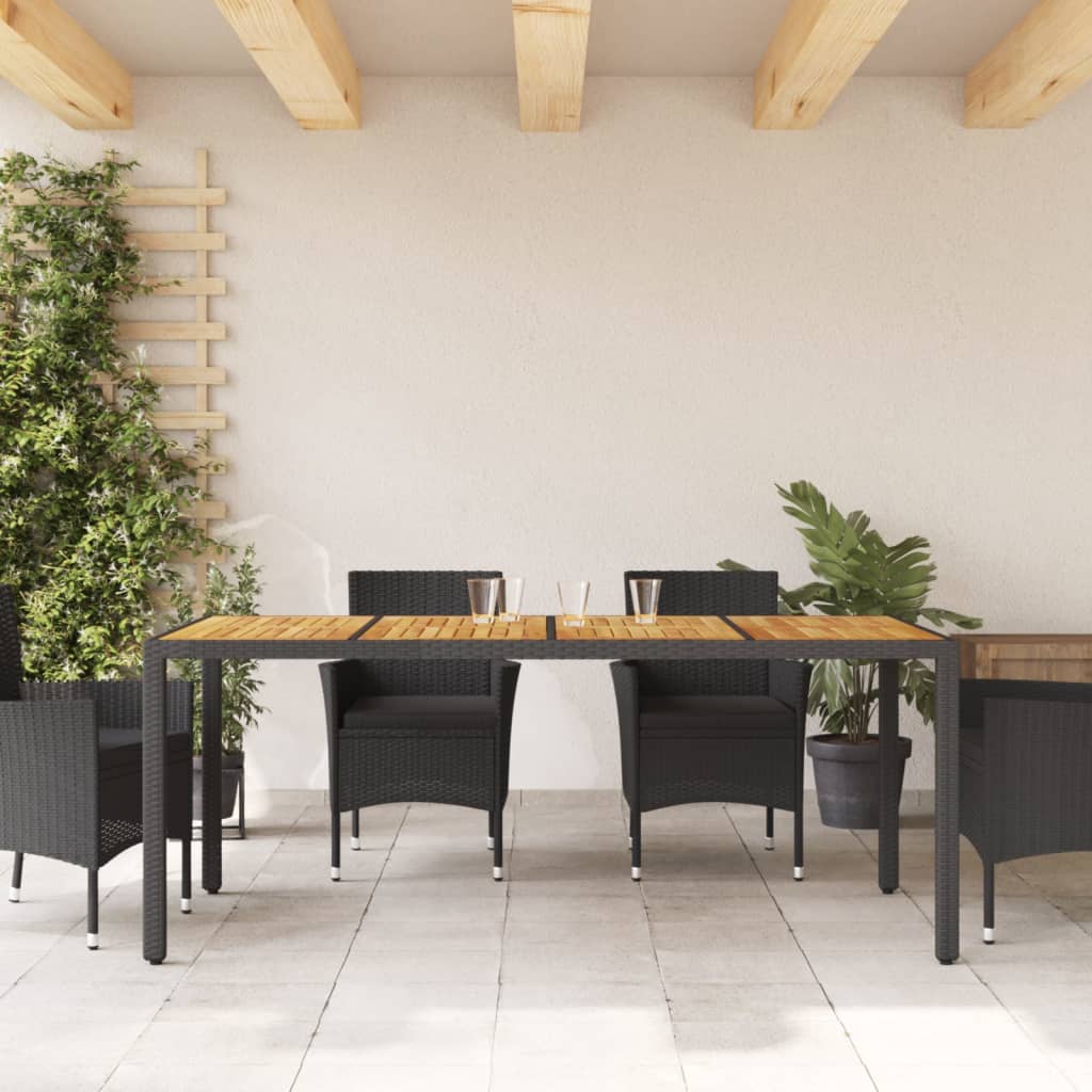 Trädgårdsbord Med Akaciaträ 190X90X75 Cm Konstrotting