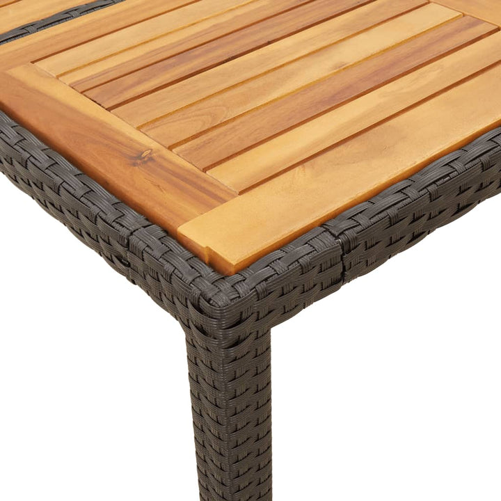 Trädgårdsbord Med Akaciaträ 190X90X75 Cm Konstrotting