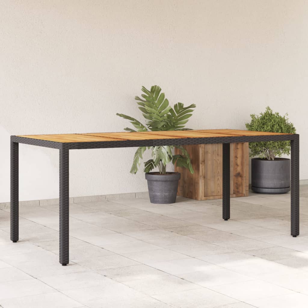 Trädgårdsbord Med Akaciaträ 190X90X75 Cm Konstrotting