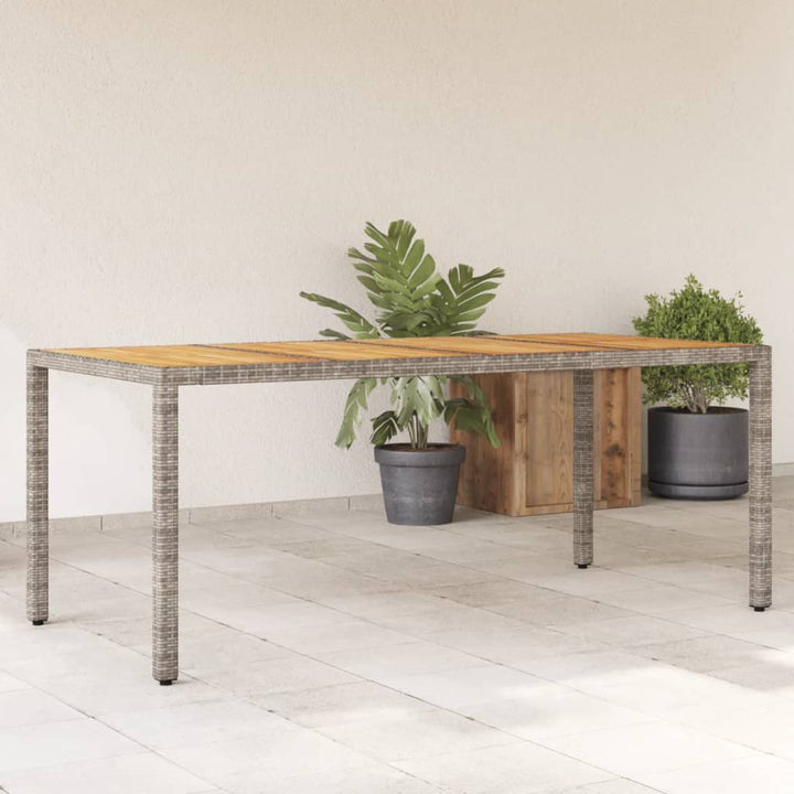 Trädgårdsbord Med Akaciaträ 190X90X75 Cm Konstrotting