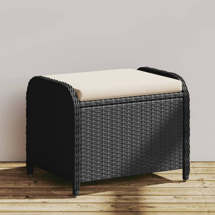 Trädgårdspall Med Dyna 58X46X46 Cm Konstrotting