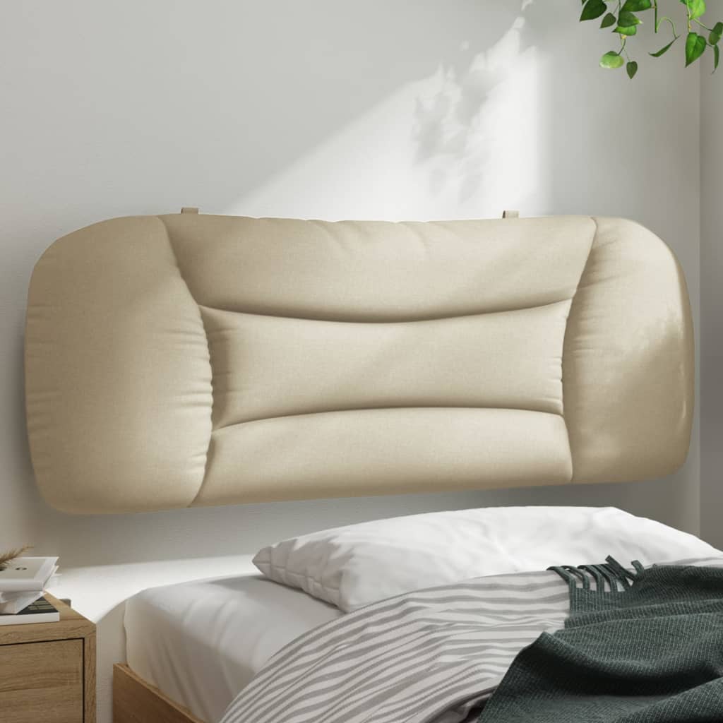 Headboard Cushion &amp;quot;Hvar&amp;quot; Cream Fabric