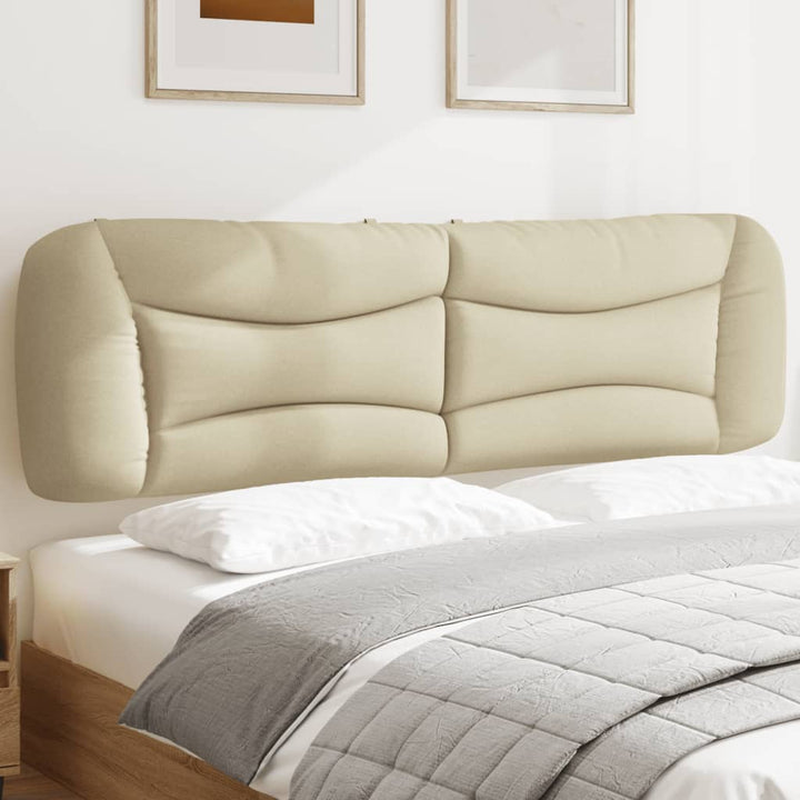 Headboard Cushion &amp;quot;Hvar&amp;quot; Cream Fabric