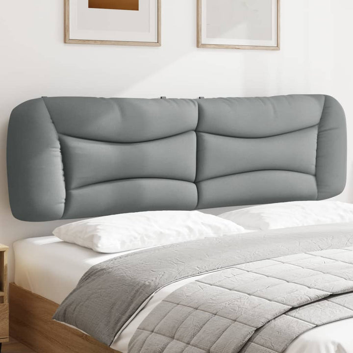 Headboard Cushion &amp;quot;Hvar&amp;quot; Dark Grey Fabric