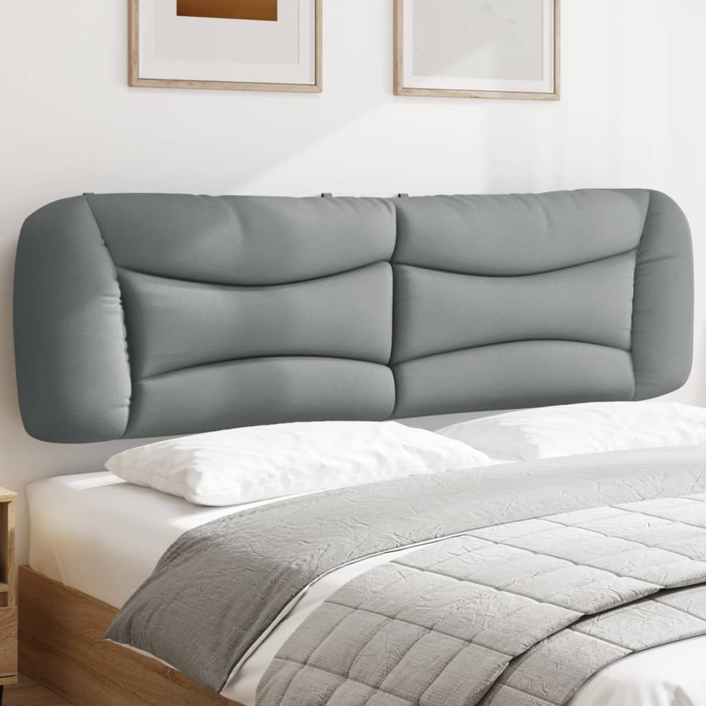 Headboard Cushion &amp;quot;Hvar&amp;quot; Dark Grey Fabric