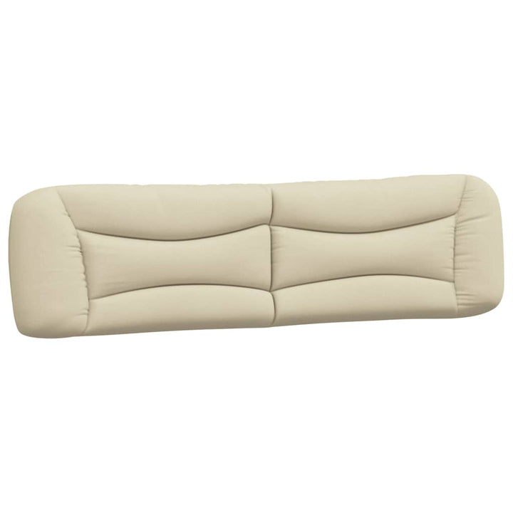 Headboard Cushion &amp;quot;Hvar&amp;quot; Cream Fabric
