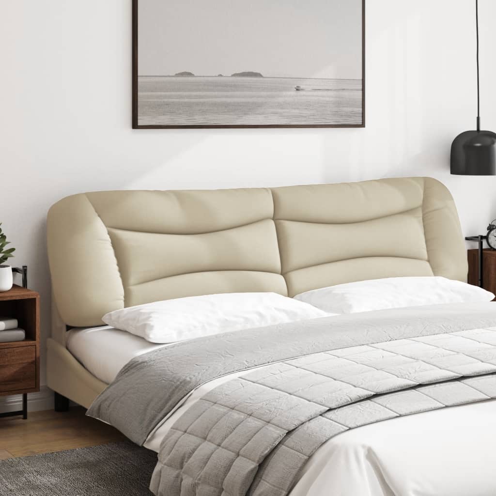 Headboard Cushion &amp;quot;Hvar&amp;quot; Cream Fabric