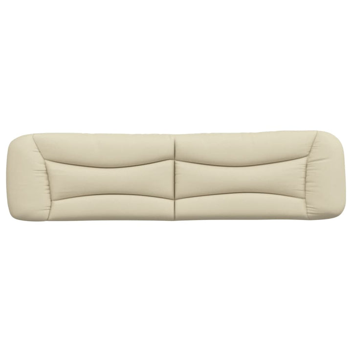 Headboard Cushion &amp;quot;Hvar&amp;quot; Cream Fabric