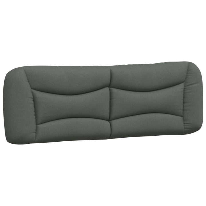 Headboard Cushion &amp;quot;Hvar&amp;quot; Dark Grey Fabric