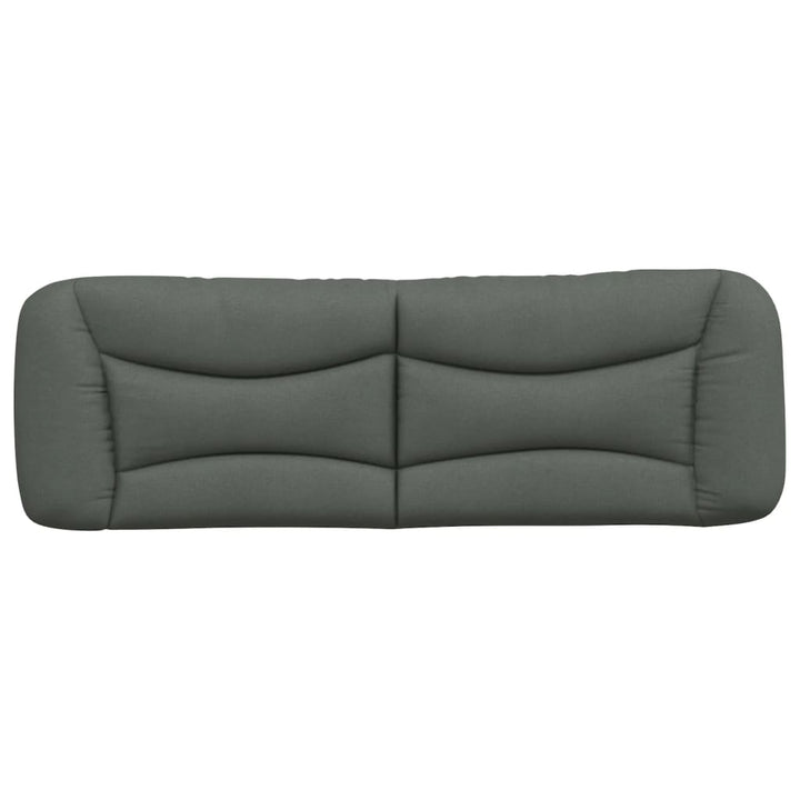 Headboard Cushion &amp;quot;Hvar&amp;quot; Dark Grey Fabric