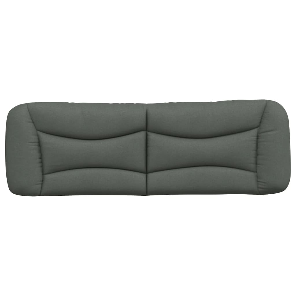 Headboard Cushion &amp;quot;Hvar&amp;quot; Dark Grey Fabric