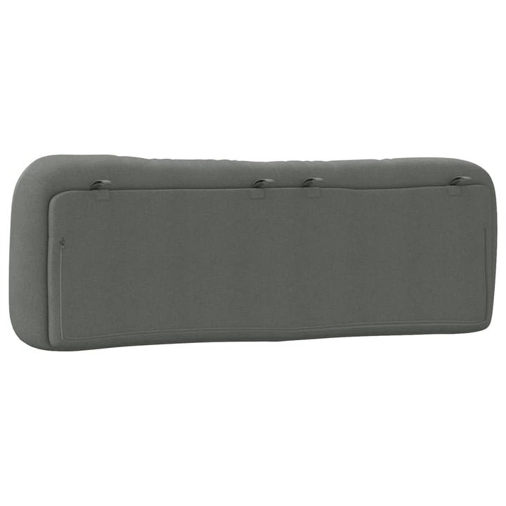 Headboard Cushion &amp;quot;Hvar&amp;quot; Dark Grey Fabric