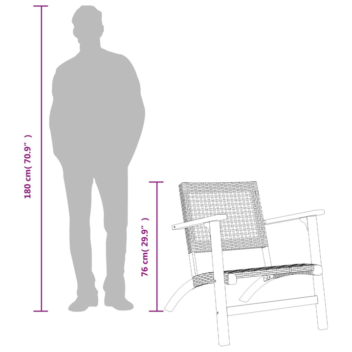Caféset 3 Delar Konstrotting Och Massivt Akaciaträ