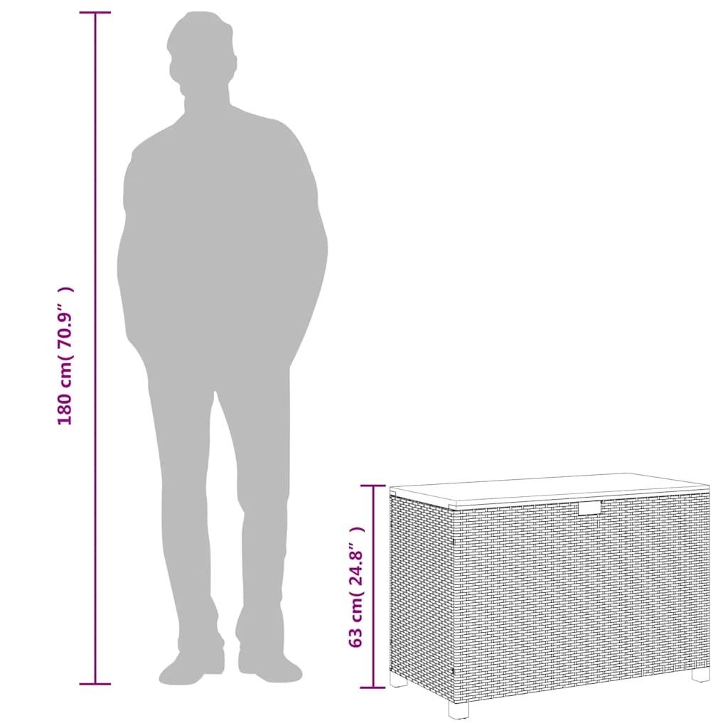 Dynbox Konstrotting Akaciaträ