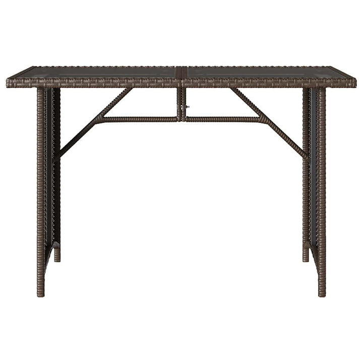Trädgårdsbord Med Skiva 110X68X70 Cm Konstrotting