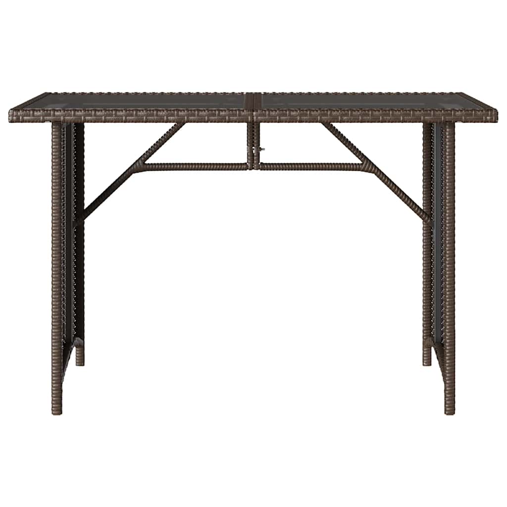Trädgårdsbord Med Skiva 110X68X70 Cm Konstrotting