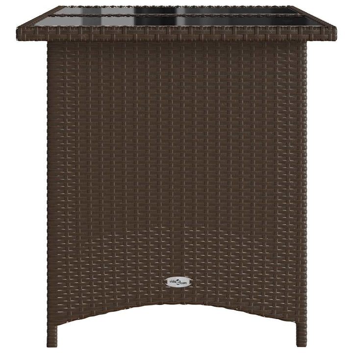 Trädgårdsbord Med Skiva 110X68X70 Cm Konstrotting