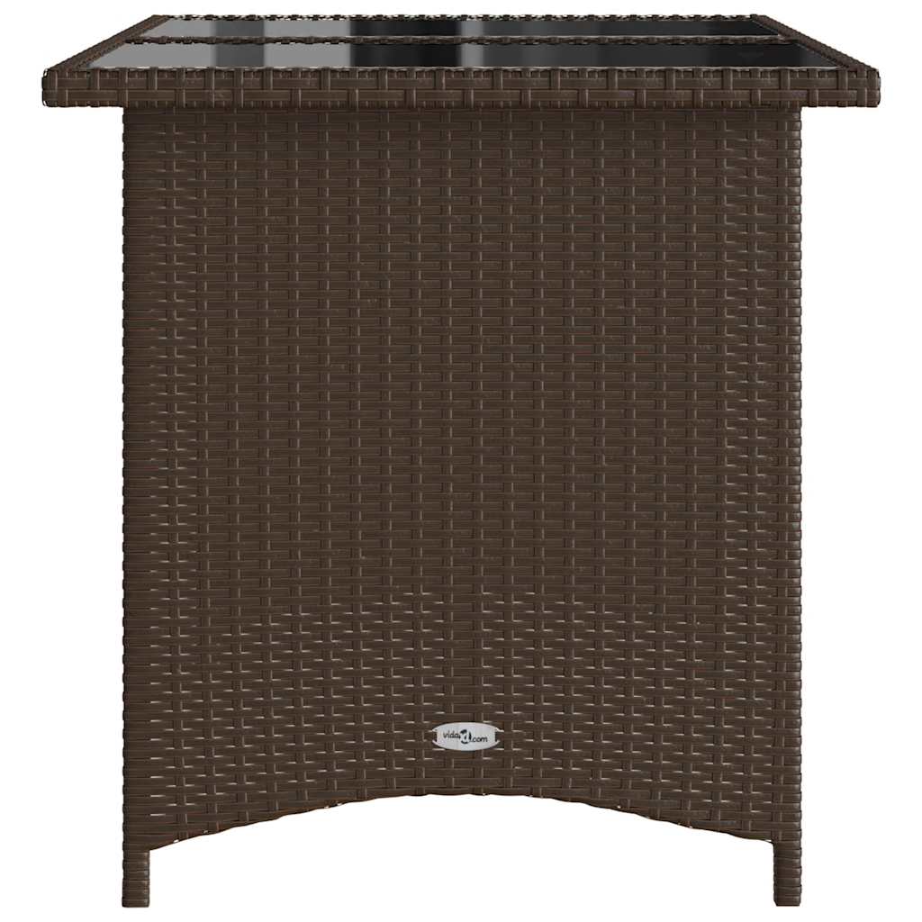Trädgårdsbord Med Skiva 110X68X70 Cm Konstrotting