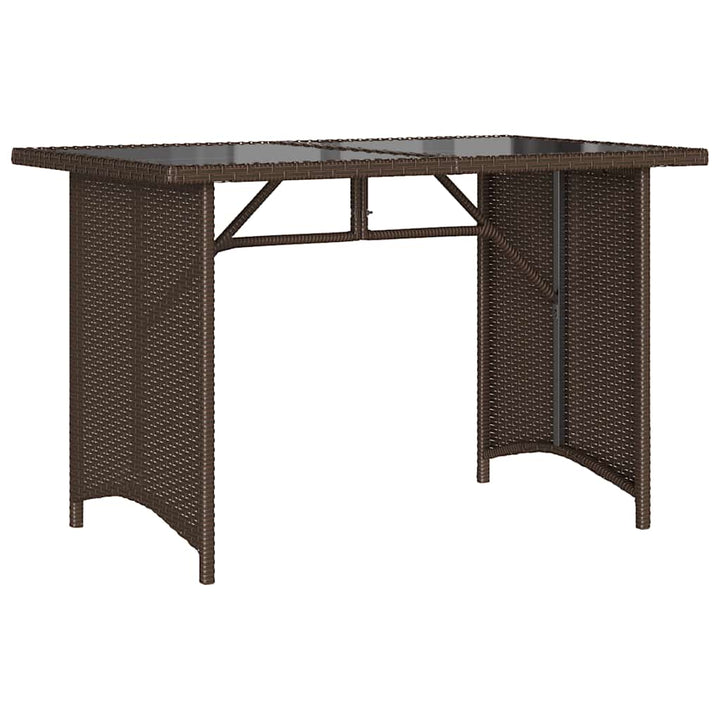 Trädgårdsbord Med Skiva 110X68X70 Cm Konstrotting