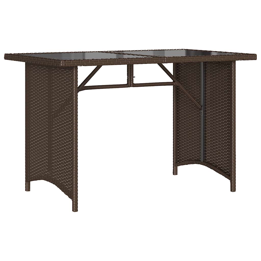 Trädgårdsbord Med Skiva 110X68X70 Cm Konstrotting
